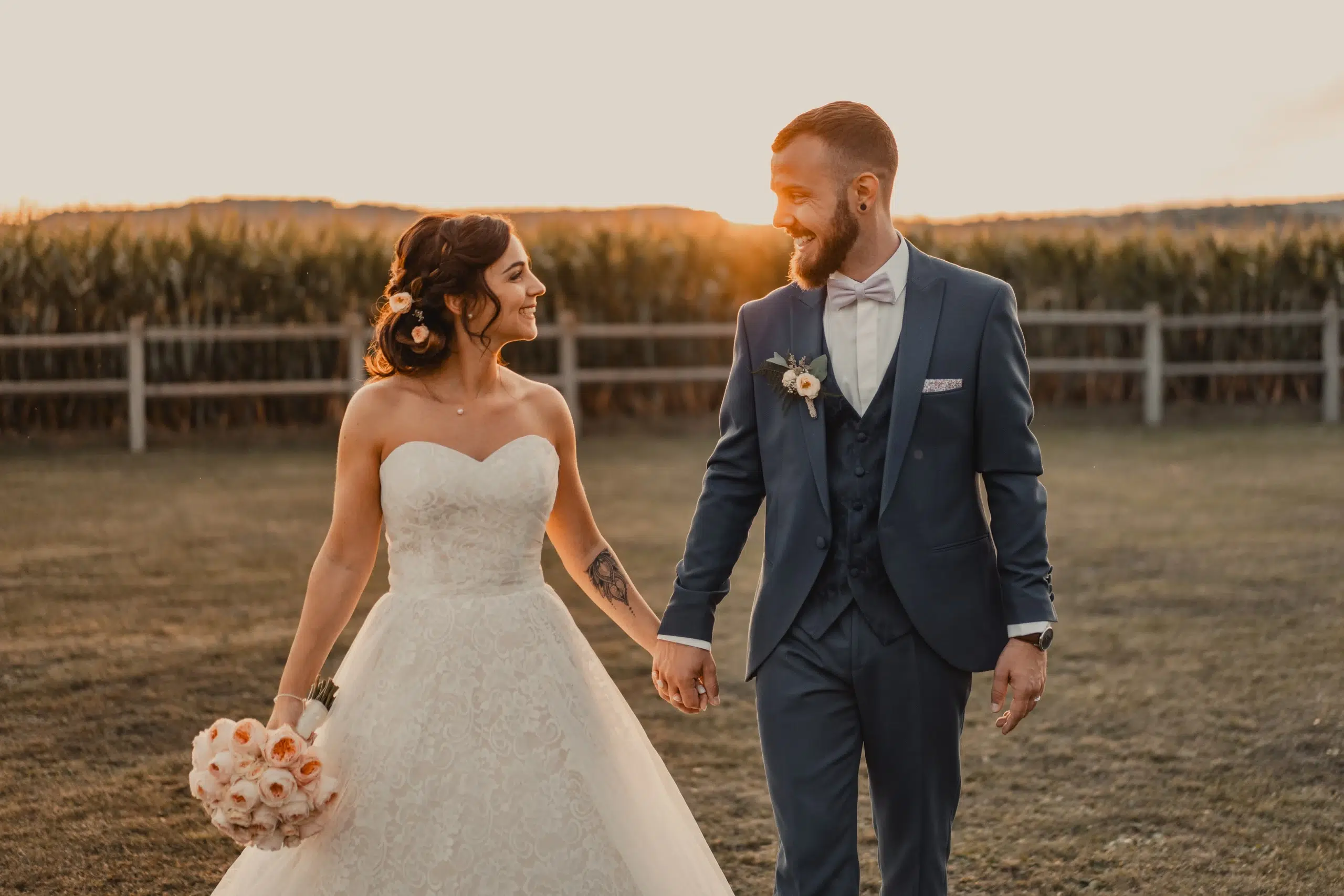 Mariage d’Elsa et Ben à la Ferme Weyerbach - Dietwiller, Haut-Rhin, Alsace