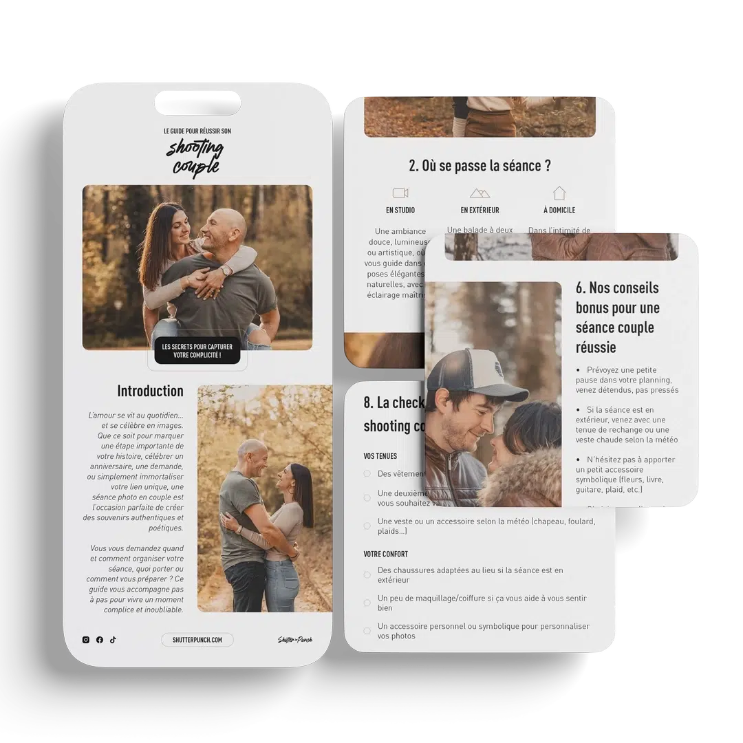 Guide shooting Couple - Shutter Punch