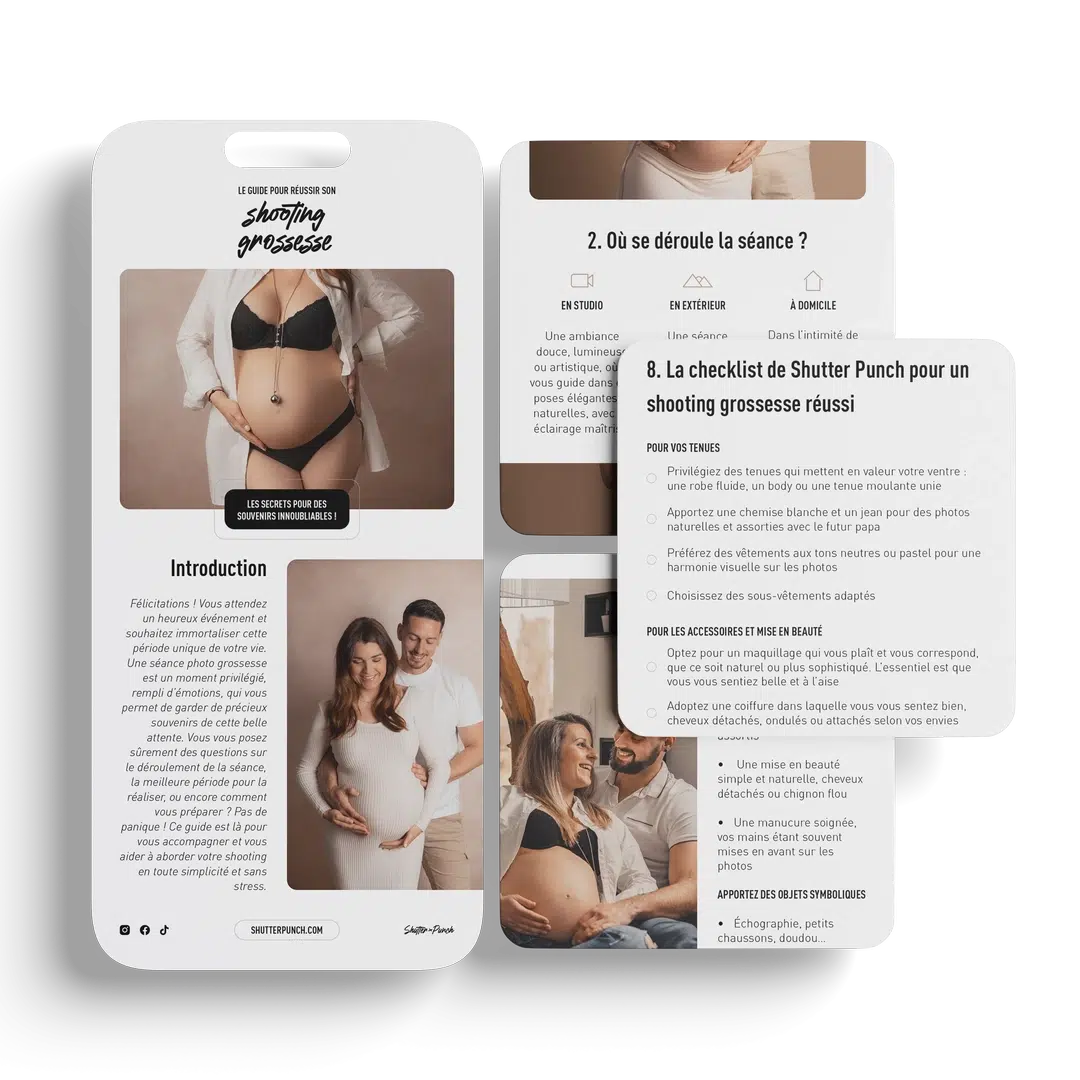 Guide shooting Grossesse - Shutter Punch