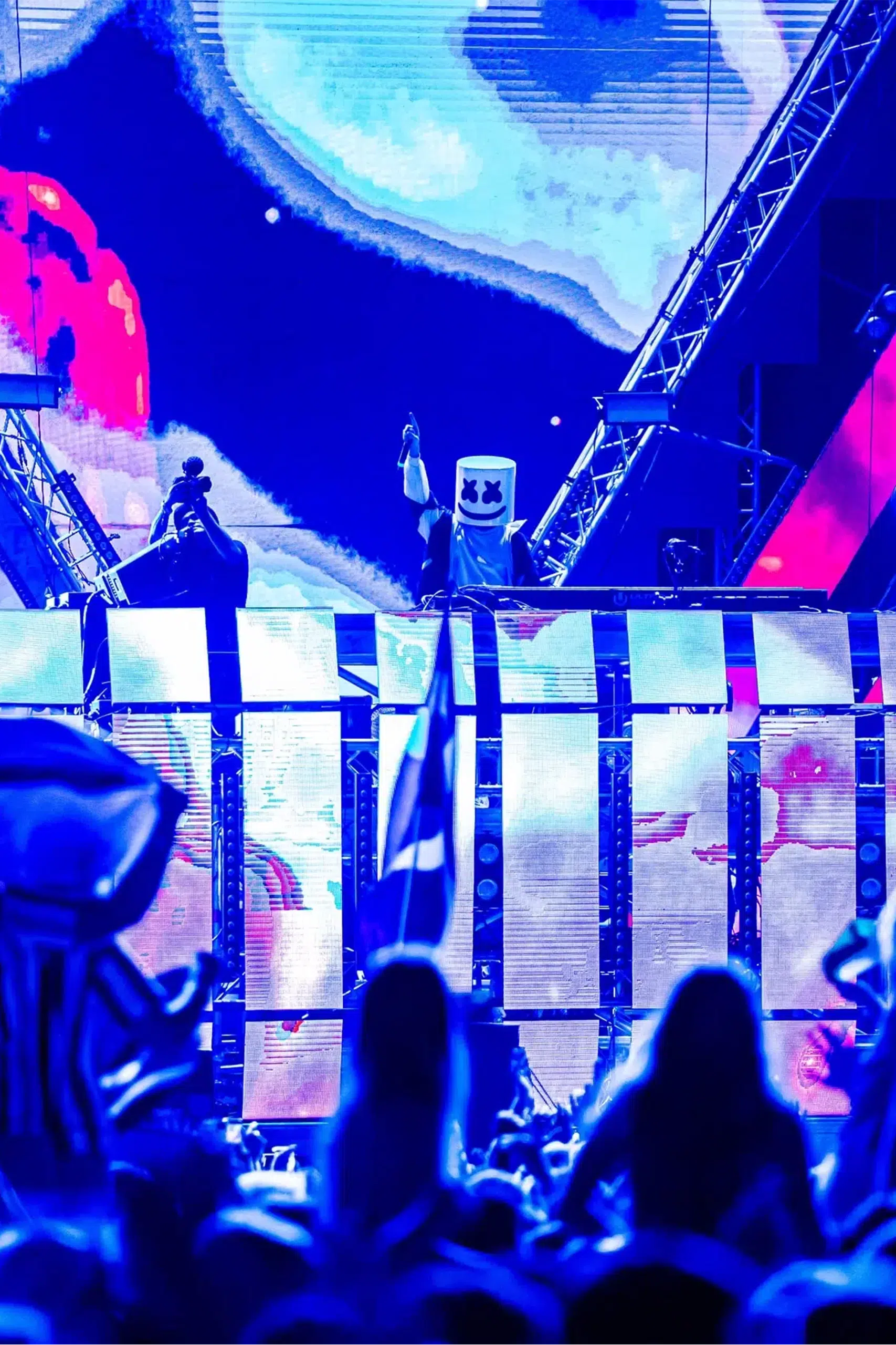 Reportage photo du DJ Marshmello à l’Ultra Europe - Split, Croatie