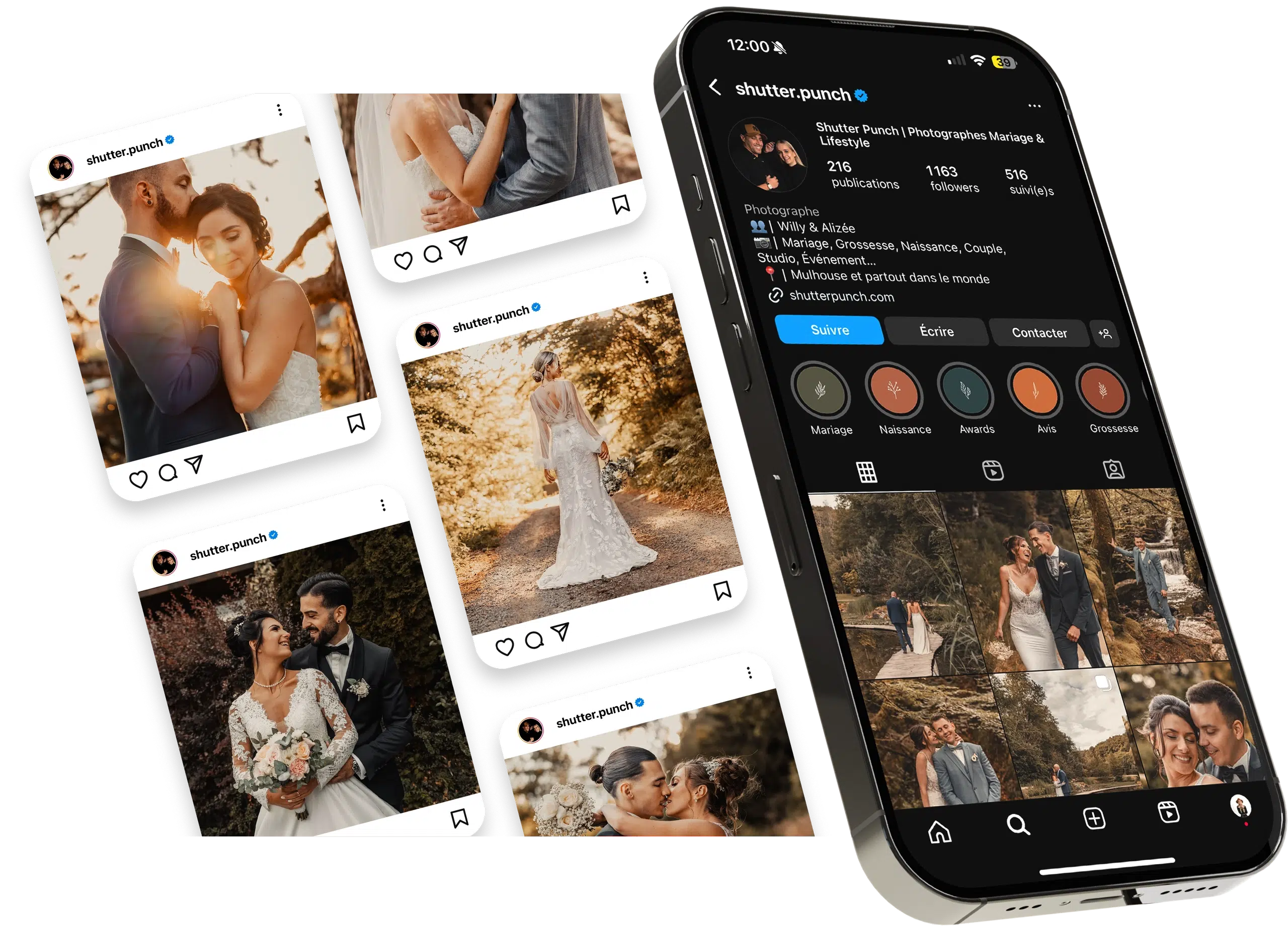 Rejoignez-nous sur Instagram - Shutter Punch