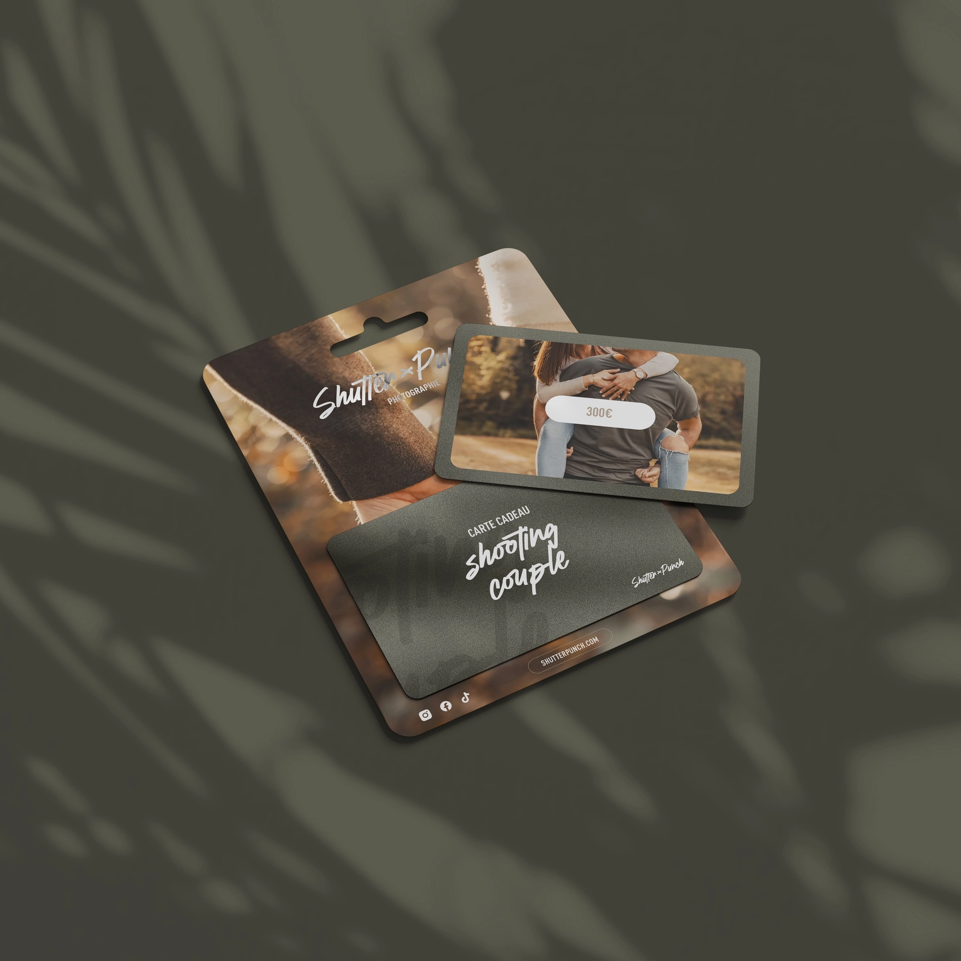 Carte cadeau shooting couple - Shutter Punch